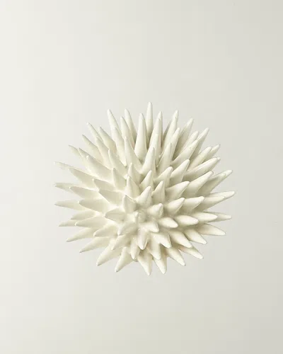 Ashley Childers For Global Views Urchin Medium Wall Decor, White