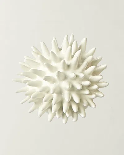 Ashley Childers For Global Views Urchin Small Wall Decor, White