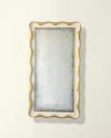 Ashley Childers For Global Views Venus Leaning Mirror In Ivory