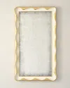 Ashley Childers For Global Views Venus Mirror In Ivory