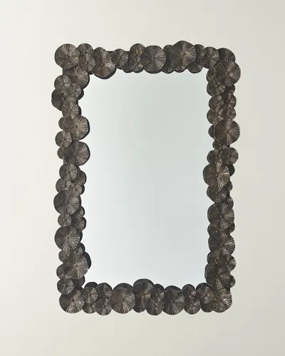 Ashley Childers For Global Views Zoe Mirror In Black