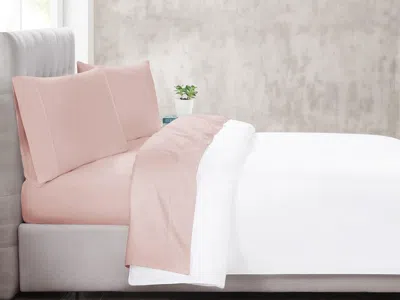 Ashley Christian Siriano Ny 3 Piece Twin Xl Sheet Set In Pink