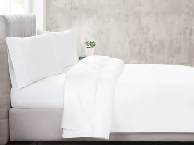 Ashley Christian Siriano Ny 4 Piece Full Sheet Set In White