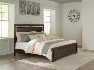 Ashley Covetown California King Panel Bed In Multi