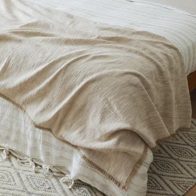 Ashley Crane Home Calm Throw In Neutral