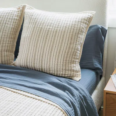 Ashley Crane Home Oasis Euro Sham In Brown
