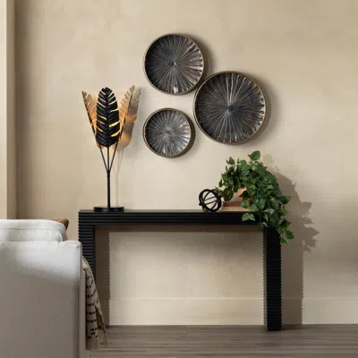 Ashley Crestview Collection Designer Console Table In Black