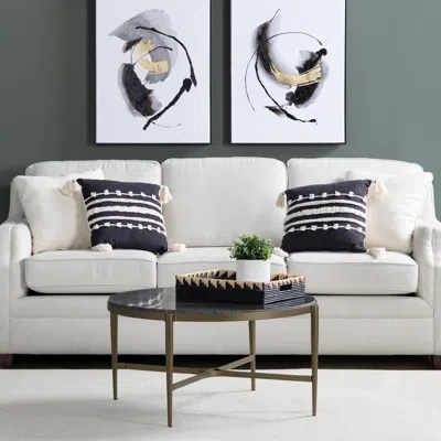 Ashley Crestview Collection Round Coffee Table In Multi