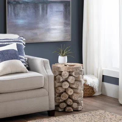 Ashley Crestview Collection Showcase Accent Table In Multi