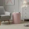 Ashley Crestview Collection Solid Accent End Table In Pink
