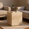 Ashley Crestview Collection Textured Accent End Table In Neutral
