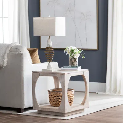 Ashley Crestview Collection Unique End Table In Multi