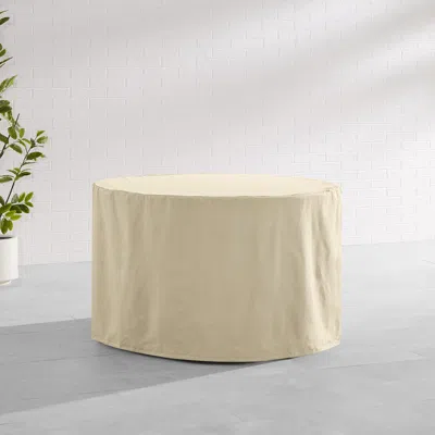 Ashley Crosley Furniture Outdoor Round Dining Table Cover In Neutral
