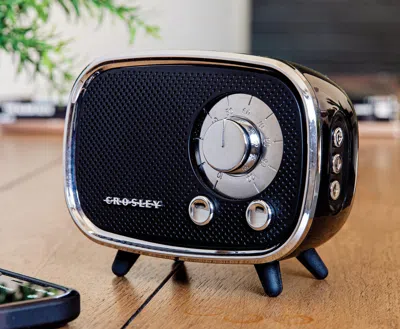 Ashley Crosley Rondo Bluetooth Speaker In Black