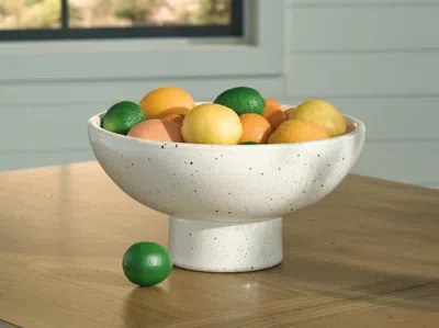 Ashley Dallinworth Terra Cotta Bowl In White