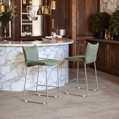 Ashley Erika Home Pola Counter Height Bar Stool In Multi