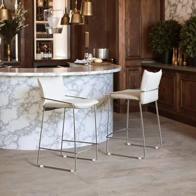 Ashley Erika Home Pola Counter Height Bar Stool In Multi