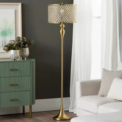 Ashley Evolution Round Floor Lamp In Gold