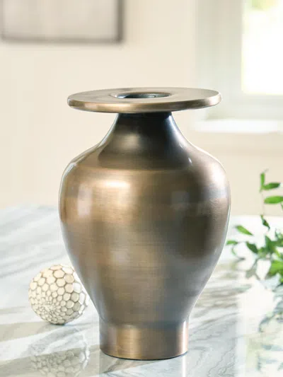 Ashley Fedorleigh Vase In Animal Print