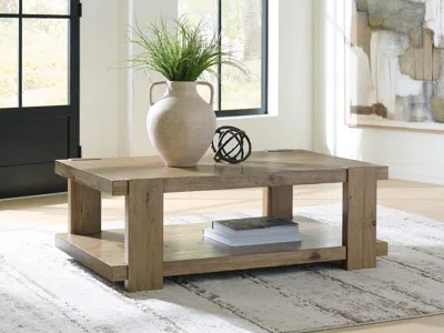 Ashley Flangren Coffee Table In Brown