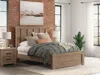 Ashley Garistyn Queen Panel Bed In Brown