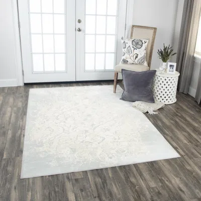 Ashley Glamour Neutral 5'3"x7'6" Power-loomed Rug In Gray