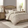 Ashley Grace 9-piece King Comforter Set In Brown