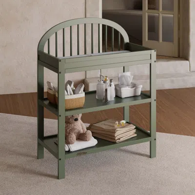 Ashley Graco Olivia Changing Table In Green