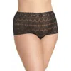 Ashley Graham Lace Thong In Multi
