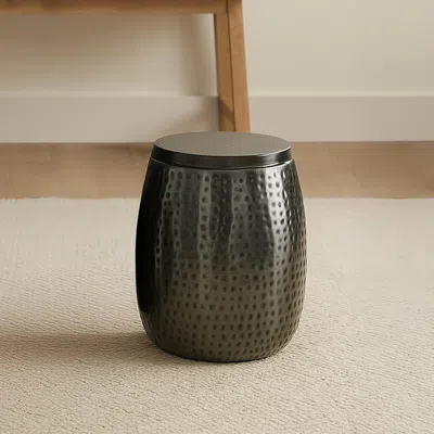 Ashley Happimess Merida Storage Side Table In Gray