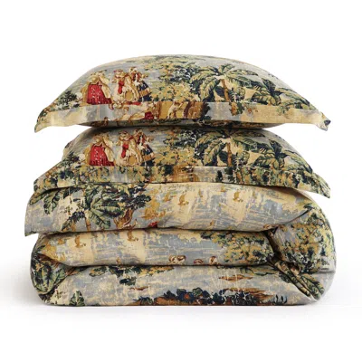 Ashley Hiend Accents 3 Piece King Comforter Set In Multi