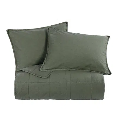 Ashley Hiend Accents 3 Piece Queen Coverlet Set In Gray