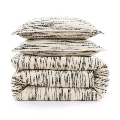 Ashley Hiend Accents Cosmo 3 Piece King Comforter Set In Neutral