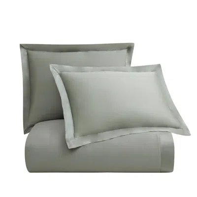 Ashley Hiend Accents Lyocell 3 Piece King Duvet Cover Set In Gray