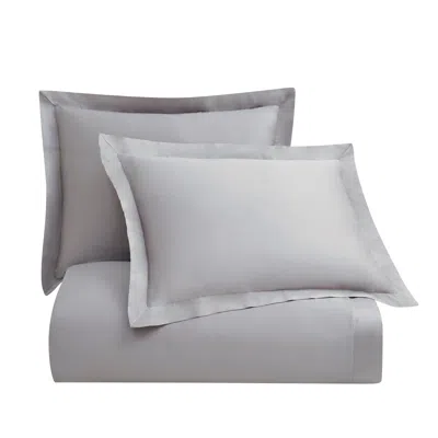 Ashley Hiend Accents Lyocell 3 Piece Queen Duvet Cover Set In Gray