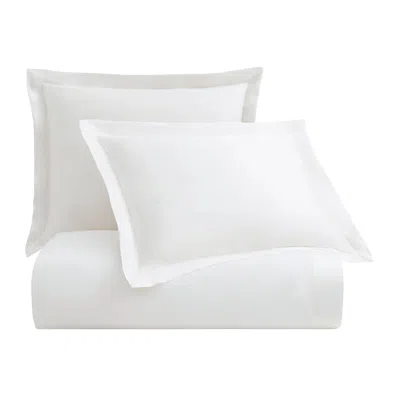 Ashley Hiend Accents Lyocell 3 Piece Queen Duvet Cover Set In White
