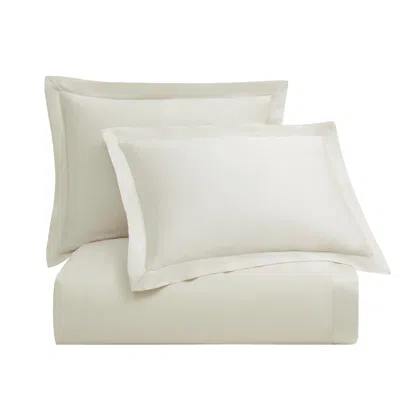 Ashley Hiend Accents Lyocell 3 Piece Queen Duvet Cover Set In White