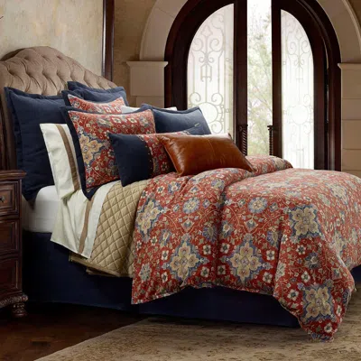Ashley Hiend Accents Melinda Euro Sham In Red