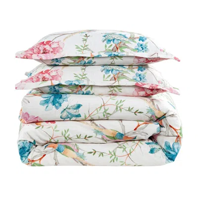 Ashley Hiend Accents Rowan Washed 3 Piece Queen Comforter Set In Multi