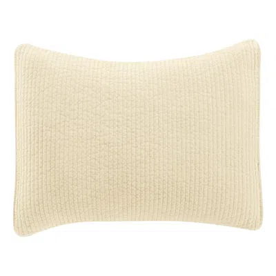Ashley Hiend Accents Stonewashed Quilted Pillow Sham In Brown