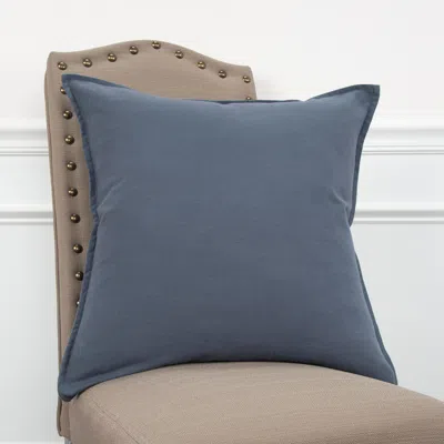 Ashley Home Accents Solid Throw Pillow In Blue