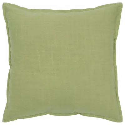 Ashley Home Accents Solid Throw Pillow In Green