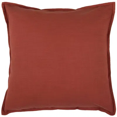 Ashley Home Accents Solid Throw Pillow In Brown