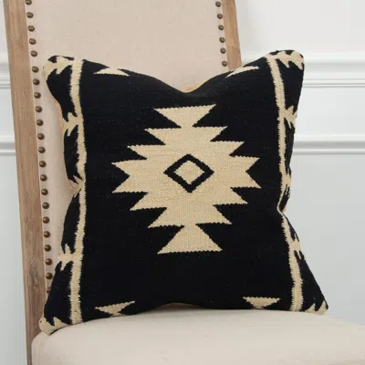 Ashley Home Accents Southwestern Stripe Throw Pillow In Black