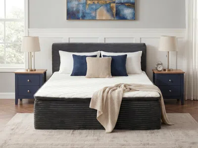 Ashley Homlux Medium Queen Mattress In Black