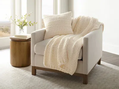 Ashley Ienjoy Home Chunky Decorative Throw Pillow In White