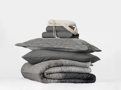 Ashley Ienjoy Home Distressed 8 Piece Twin Xl Comforter Set In Gray