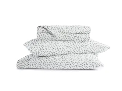 Ashley Ienjoy Home Ditsy Fog 4 Piece California King Sheet Set In Blue