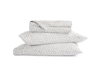Ashley Ienjoy Home Ditsy Fog 4 Piece Full Sheet Set In Gray