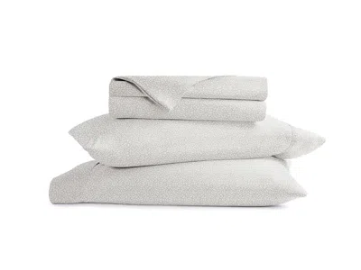 Ashley Ienjoy Home Double Brushed Pattern 4 Piece California King Sheet Set In White